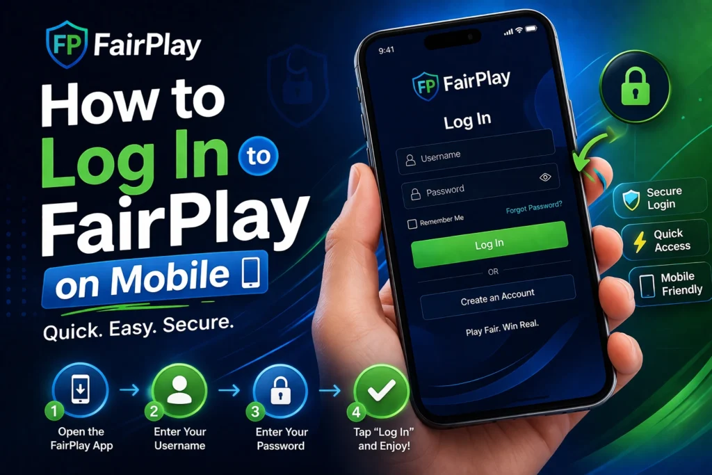 FairPlay mobile login