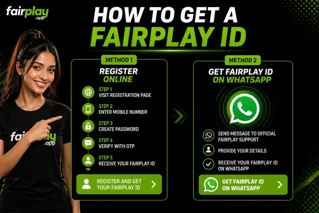how to get fairplay id step by step