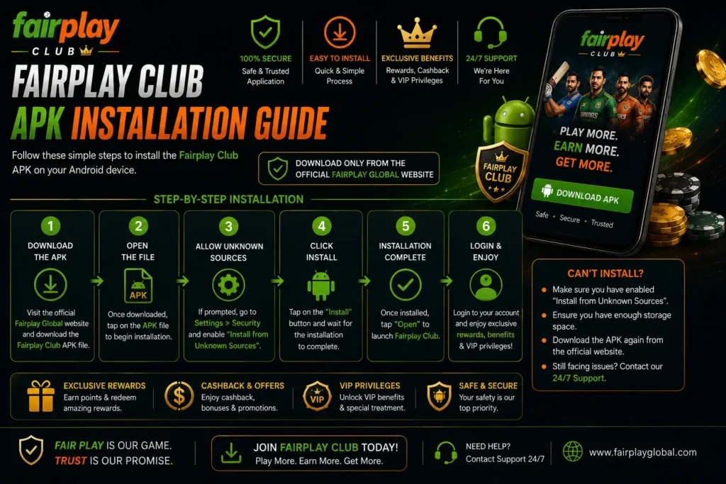 Fairplay Club APK Installation Guide