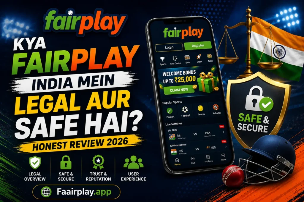 is fairplay legal in india