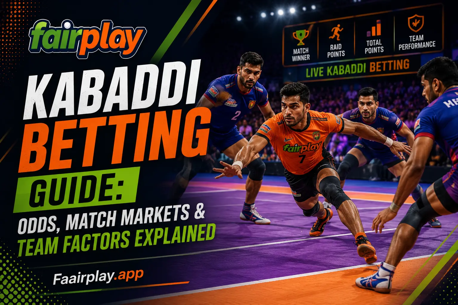 Kabaddi Betting Guide: Odds, Match Markets & Team Factors Explained